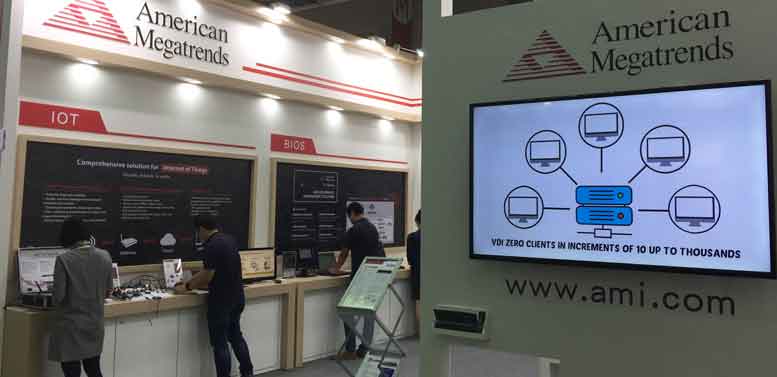 AMI Booth design