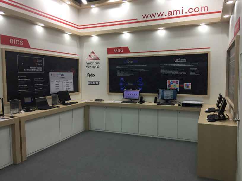 AMI Booth interior