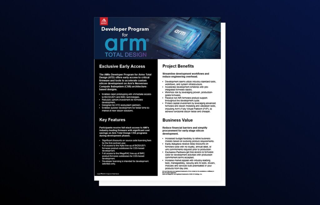Developer Program for ARM Datasheet